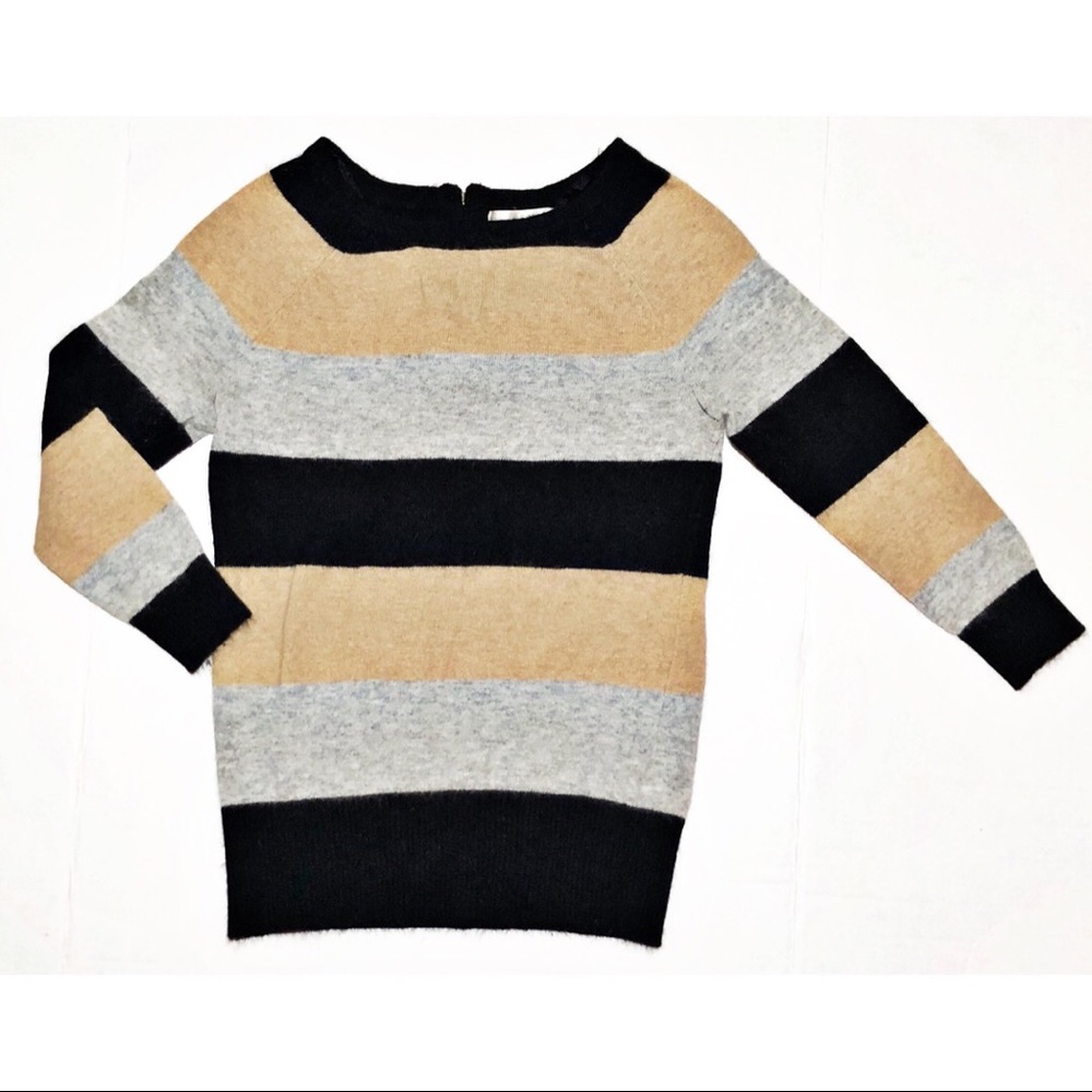KENAR Angora Scoop Neck Sweater